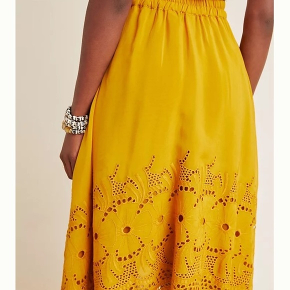 NWT Anthropologie Dhruv Kapoor Rumer Midi Skirt - Picture 4 of 4